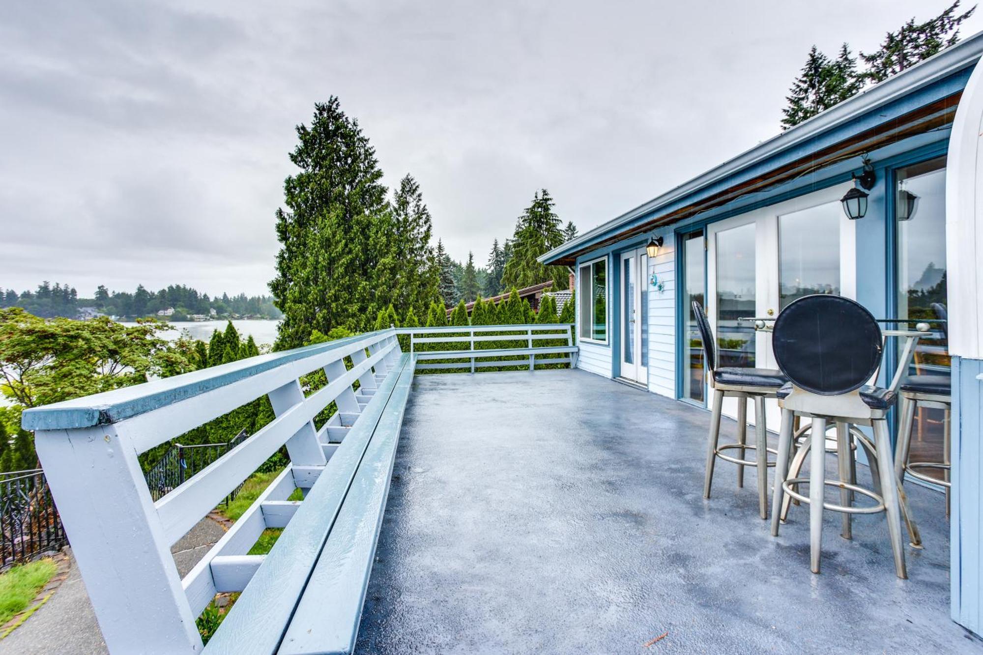 Tacoma Home On Steilacoom Lake With Dock! Kültér fotó